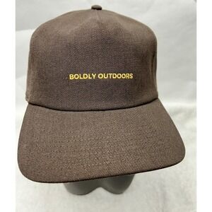 Pistili Boldly Outdoors Pat Brown Wool Ball Caps Hats (YB)